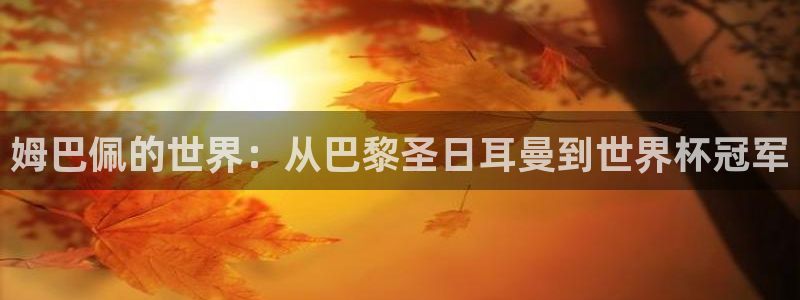 世界杯赛程时间表：姆巴佩的世界：从巴黎圣日耳曼到世界杯冠军